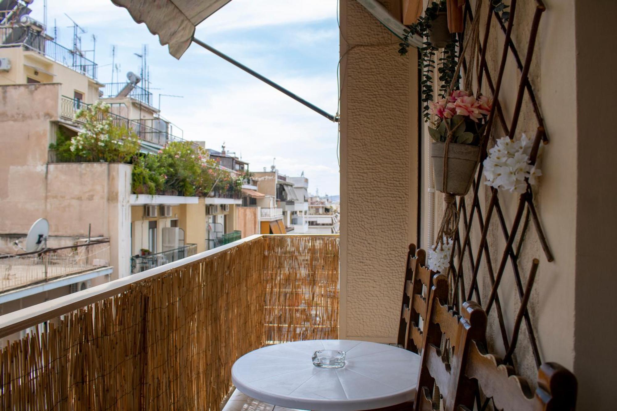 Acropolis Rooftop View, 200M From Neos Kosmos Metro Station Lejlighed Athen Eksteriør billede